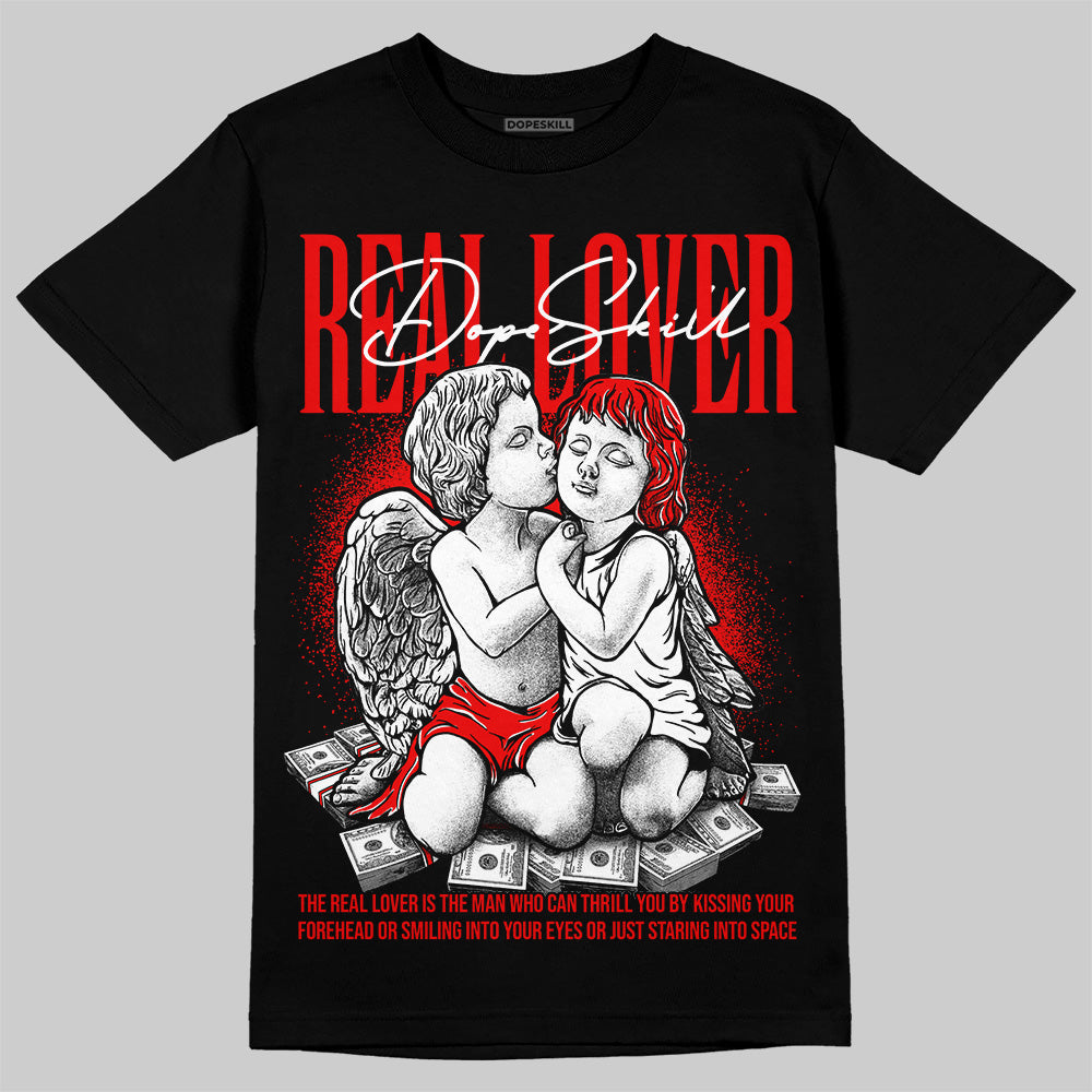 Cherry 11s DopeSkill Unisex T-Shirt Real Lover Graphic