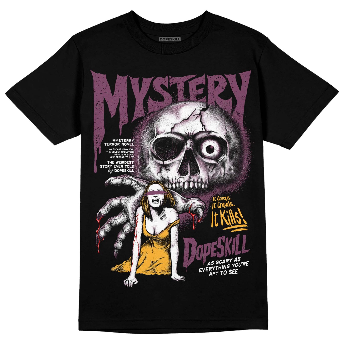 Brotherhood 1s High OG DopeSkill T-Shirt Mystery Ghostly Grasp Graphic