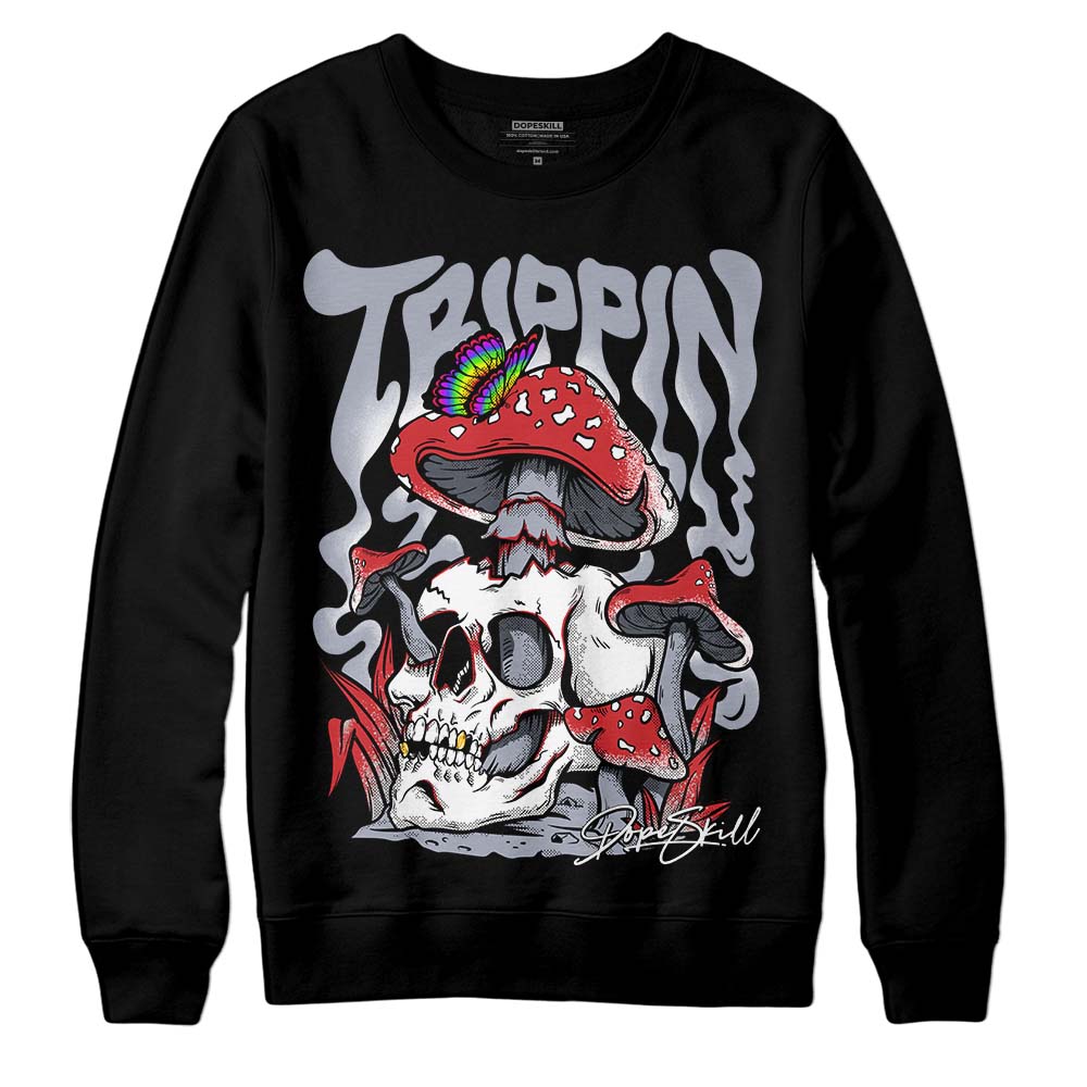 Bred Reimagined 4s DopeSkill Sweatshirt Trippin Graphic