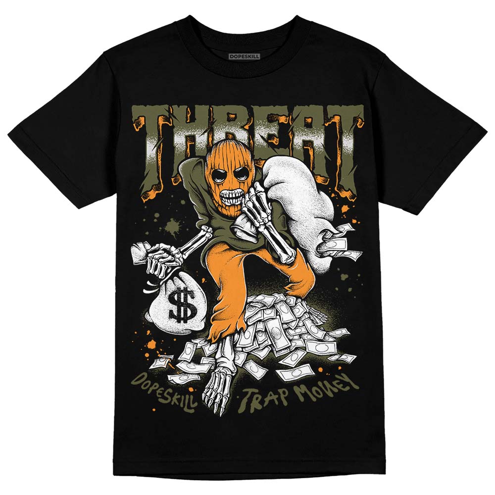 Olive 5s DopeSkill T-Shirt Threat Graphic