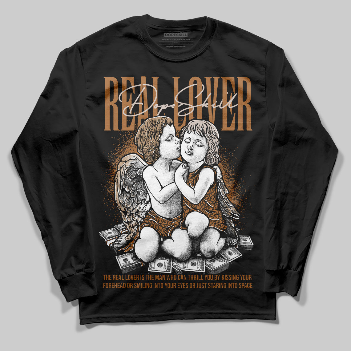 Palomino 3s DopeSkill Long Sleeve T-Shirt Real Lover Graphic