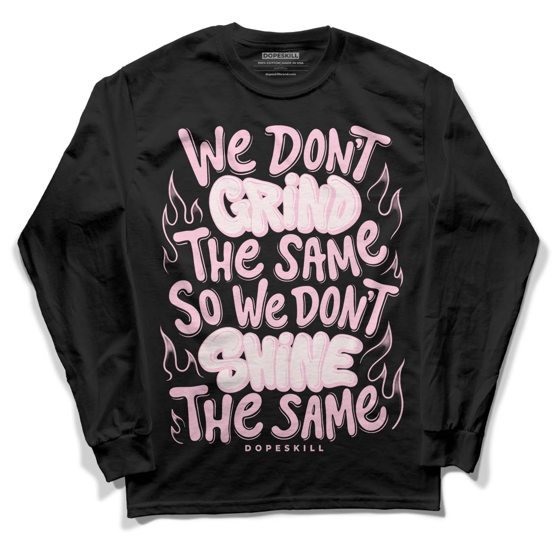 Dunk Low Pink Foam DopeSkill Long Sleeve T-Shirt Grind Shine Graphic