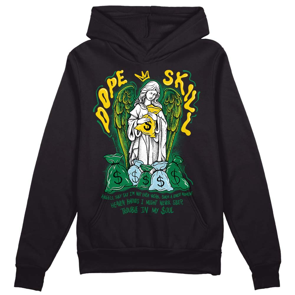 Lucky Green 5s DopeSkill Hoodie Sweatshirt Angels Graphic