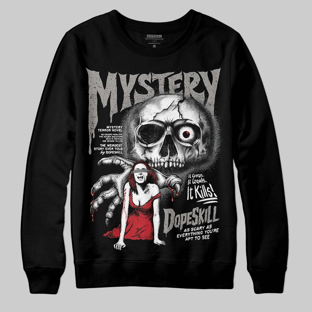 Cool Grey 9s DopeSkill Sweatshirt Mystery Ghostly Grasp Graphic