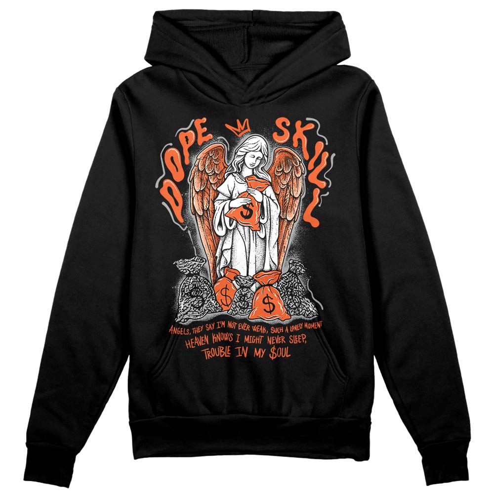Georgia Peach 3s DopeSkill Hoodie Sweatshirt Angels Graphic