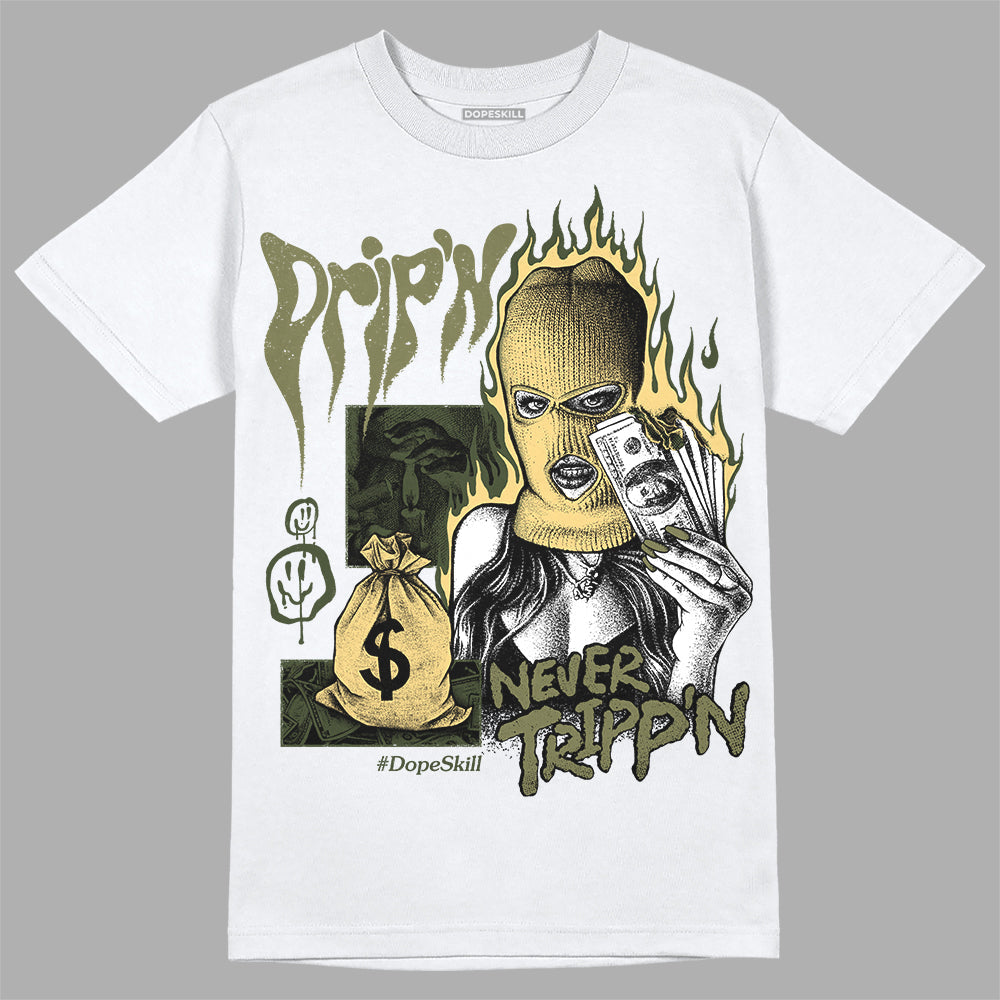 Craft Olive 4s DopeSkill T-Shirt Drip'n Never Tripp'n Graphic