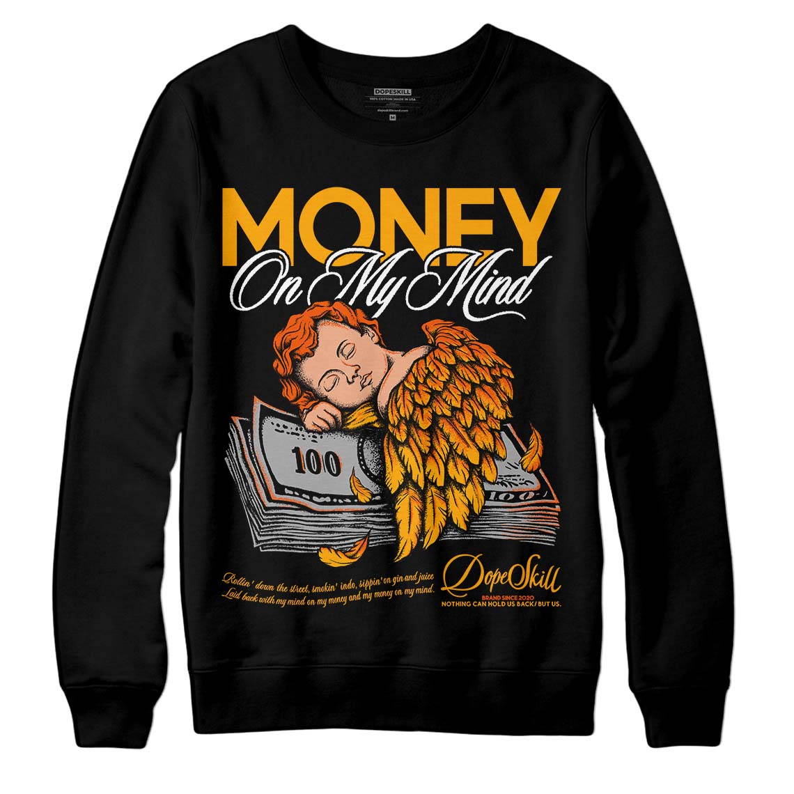 Black Taxi 12s DopeSkill Sweatshirt MOMM Graphic