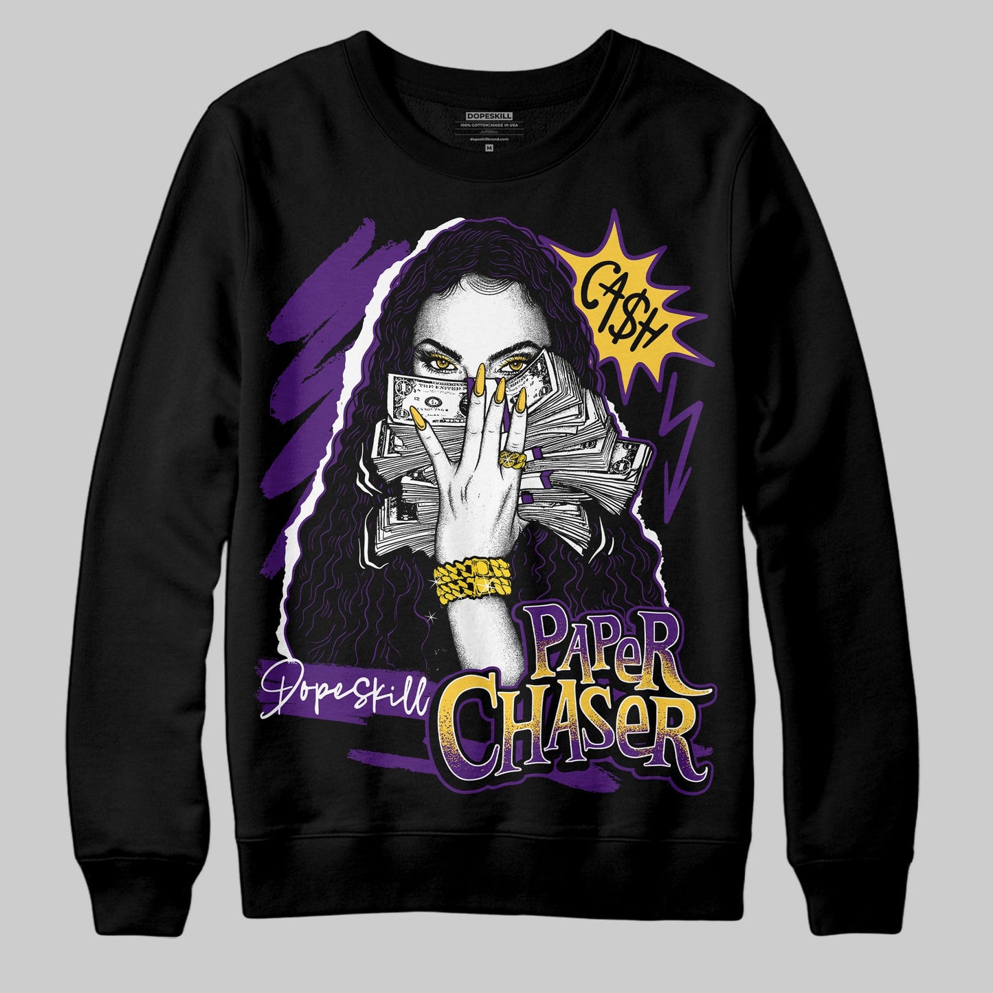 Field Purple 12s DopeSkill Sweatshirt NPC Graphic