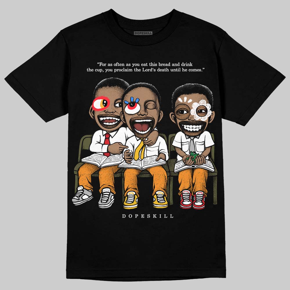 Olive 5s DopeSkill T-Shirt First Sunday Graphic