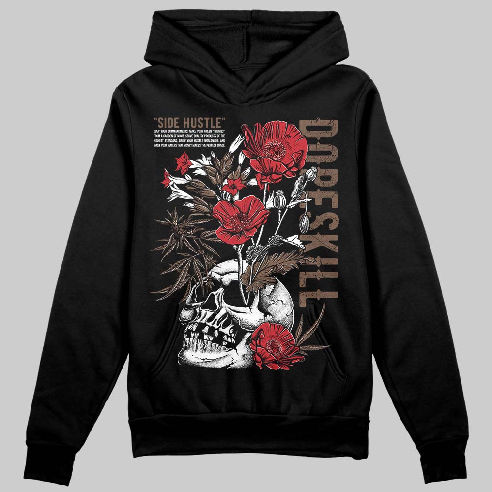 Olive 9s DopeSkill Hoodie Sweatshirt Side Hustle Graphic