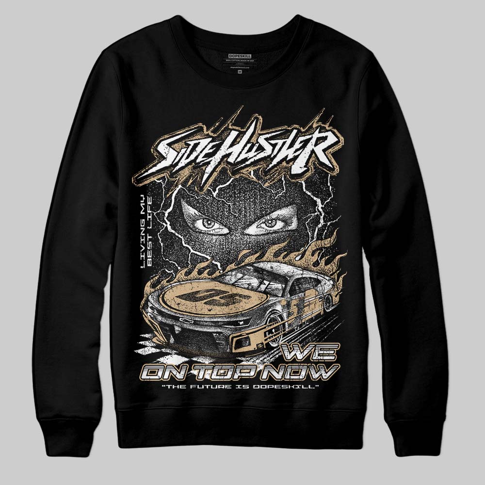 TAN Collection DopeSkill Sweatshirt New Side Hustler Graphic
