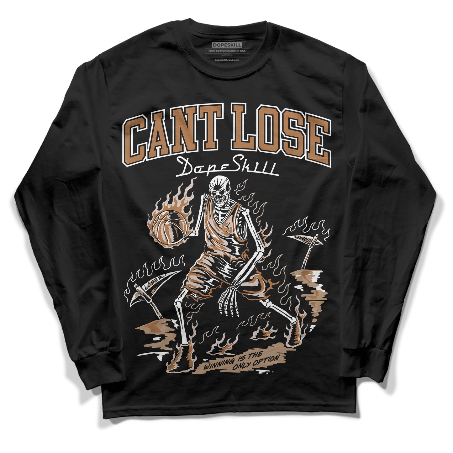 Palomino 3s DopeSkill Long Sleeve T-Shirt Cant Lose Graphic