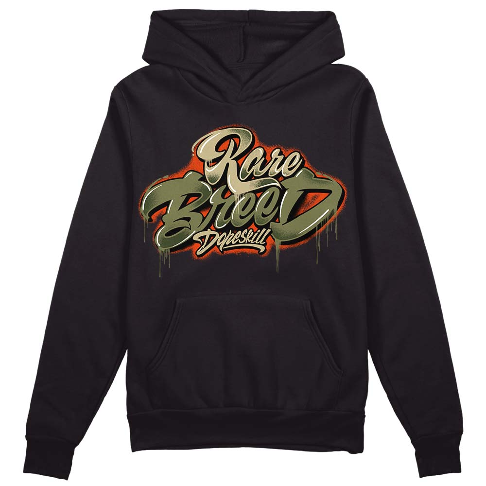 Olive Collection DopeSkill Hoodie Sweatshirt Rare Breed Type Graphic