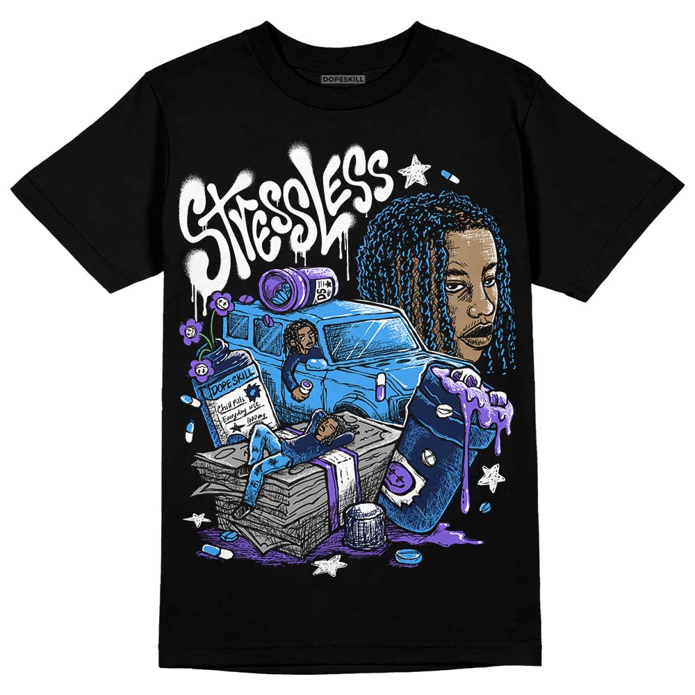 Midnight Navy 3s DopeSkill T-Shirt Stressless Graphic