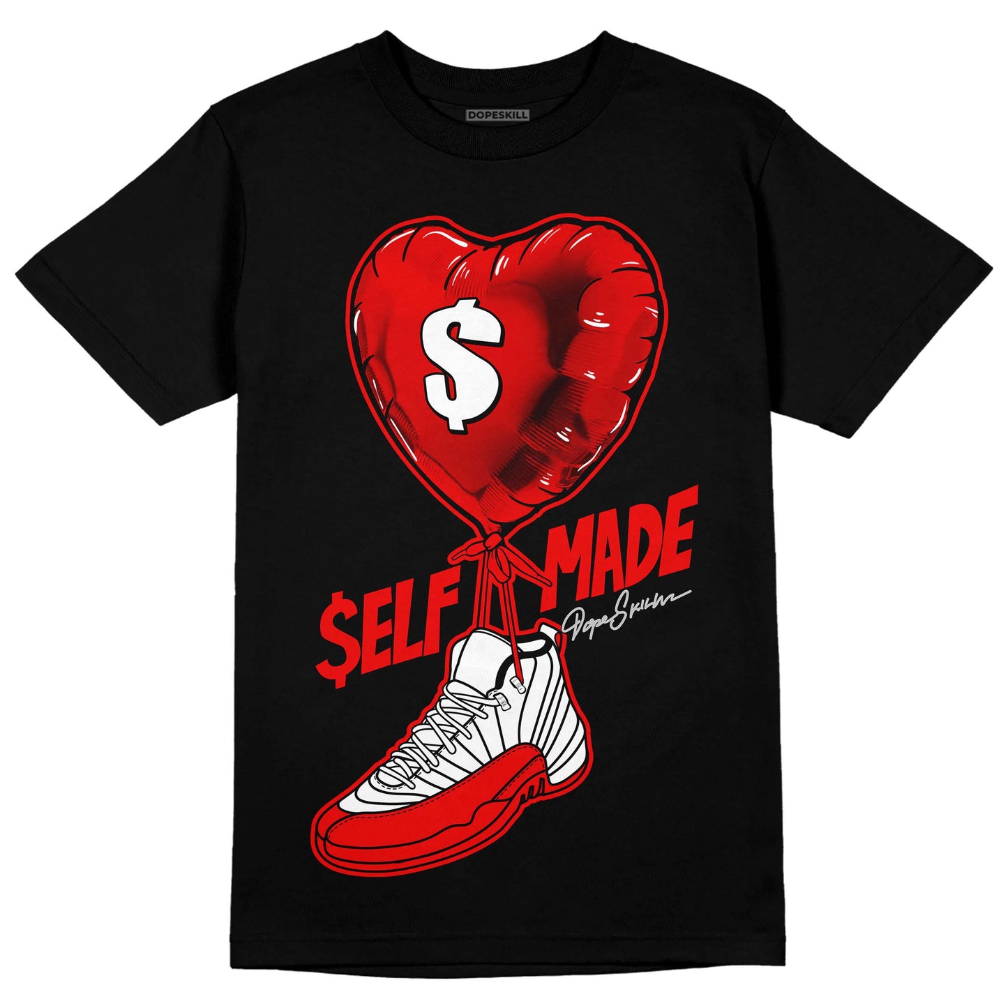 Cherry 12s DopeSkill T-Shirt Self Made Graphic