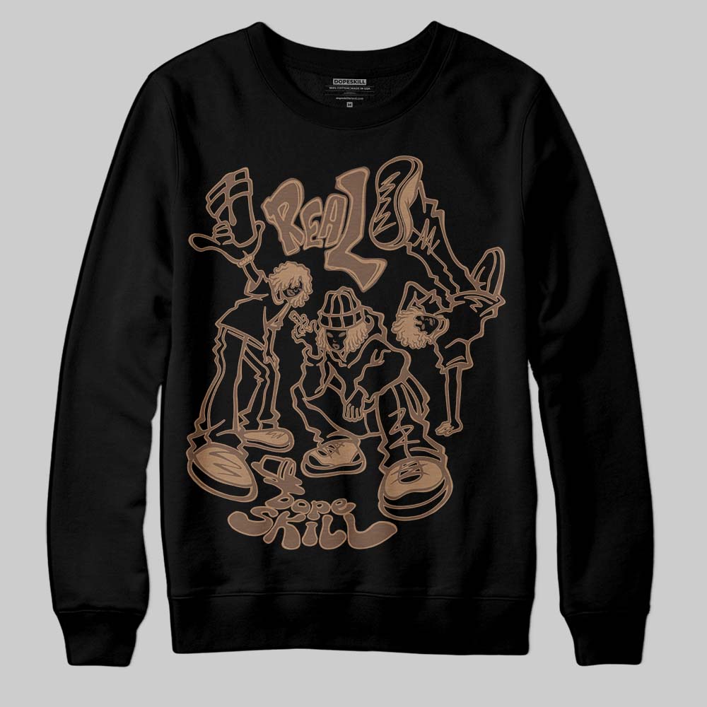 Olive 9s DopeSkill Sweatshirt Real Y2K Players Graphic