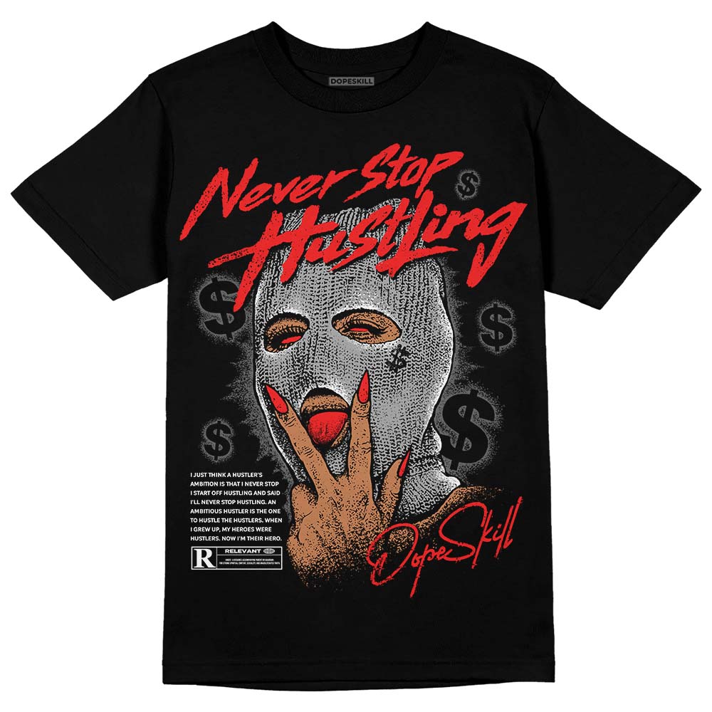 Grey Collection DopeSkill T-Shirt Never Stop Hustling Graphic