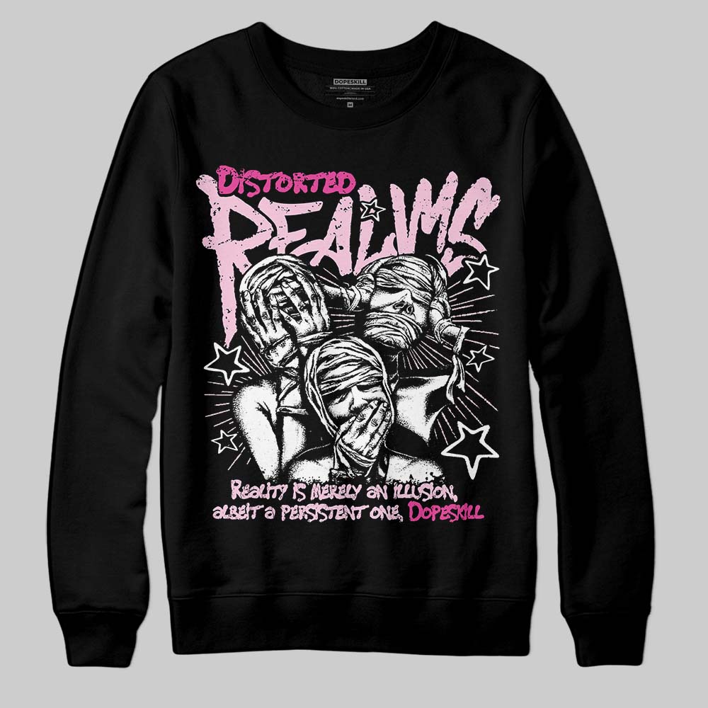 Triple Pink Dunk DopeSkill Sweatshirt Distorted Realms Graphic