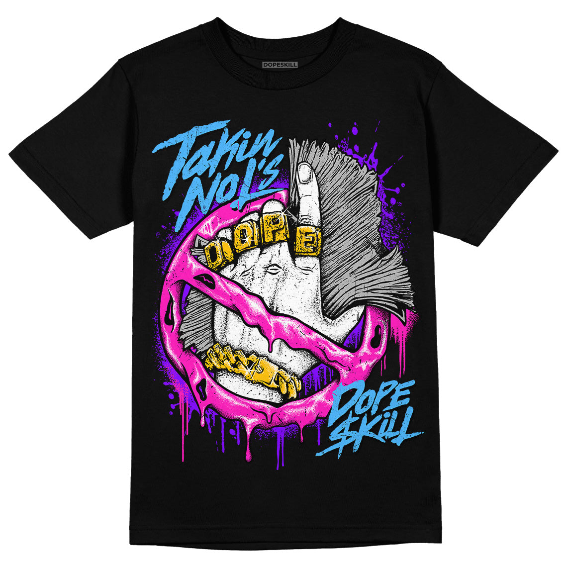 Dunk Low Active Fuchsia DopeSkill T-Shirt Takin No L's Graphic