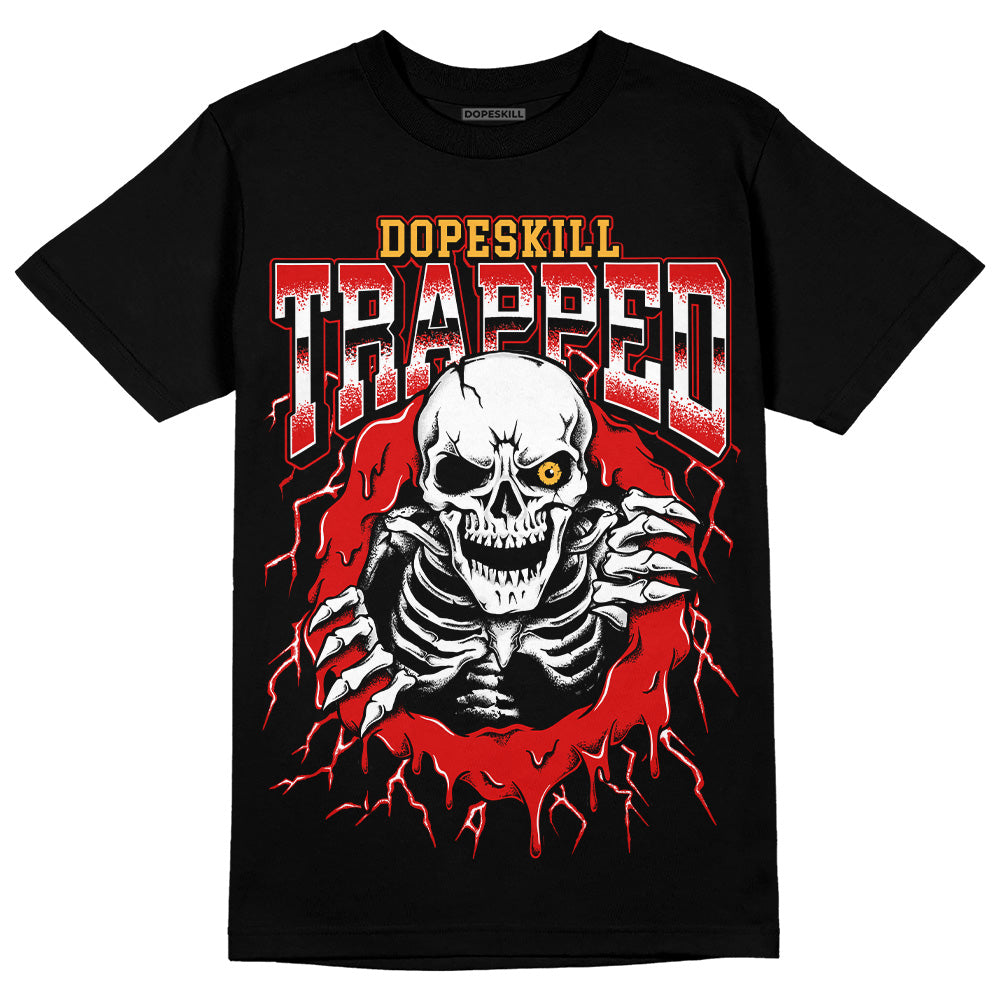 Dunk Gym Red DopeSkill T-Shirt Trapped Halloween Graphic
