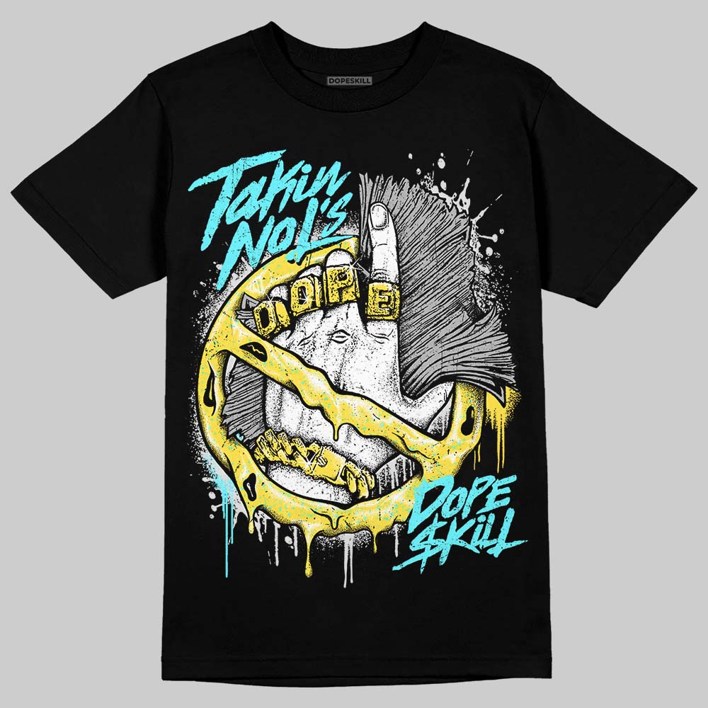 Aqua 5s DopeSkill T-Shirt Takin No L's Graphic