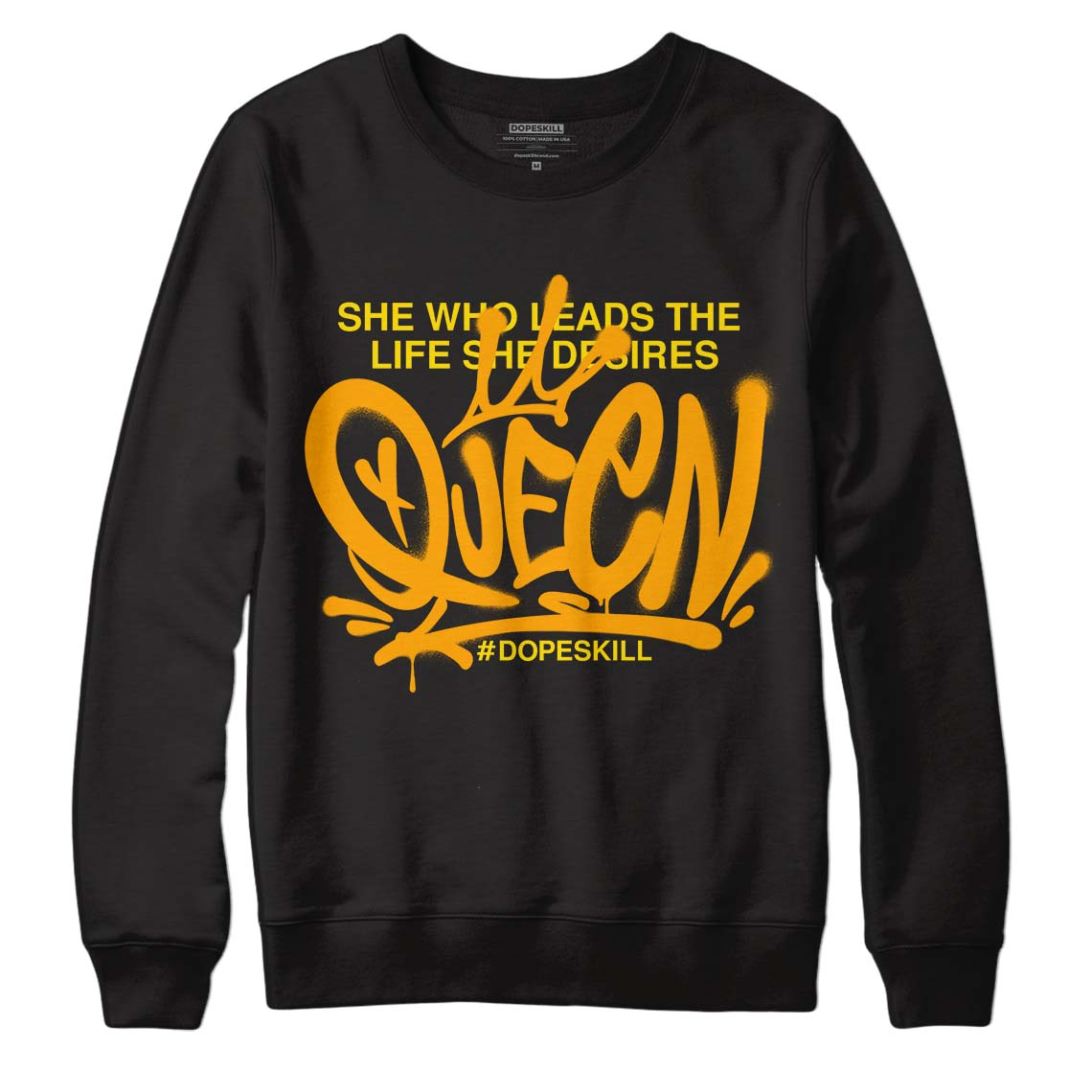 Black Taxi 12s DopeSkill Sweatshirt Queen Graphic