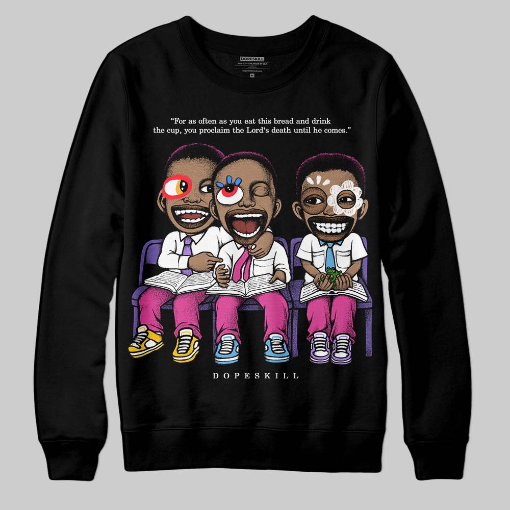 Dunk Active Fuchsia DopeSkill Sweatshirt First Sunday Graphic
