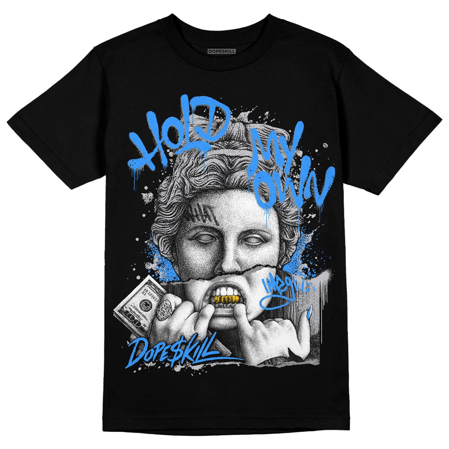 Cement Grey 11s DopeSkill T-Shirt Hold My Own Graphic