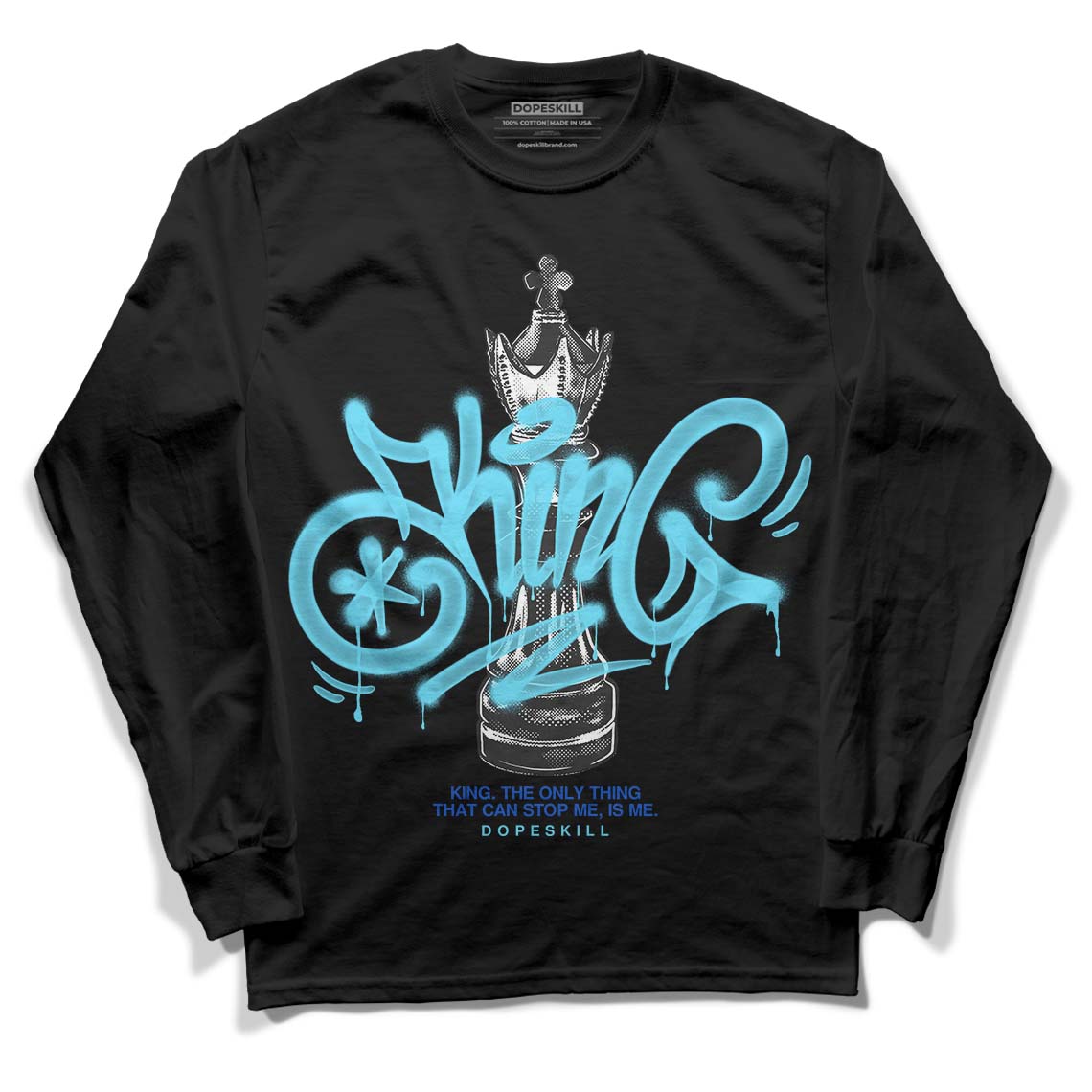 SB Dunk Argon DopeSkill Long Sleeve T-Shirt King Chess Graphic