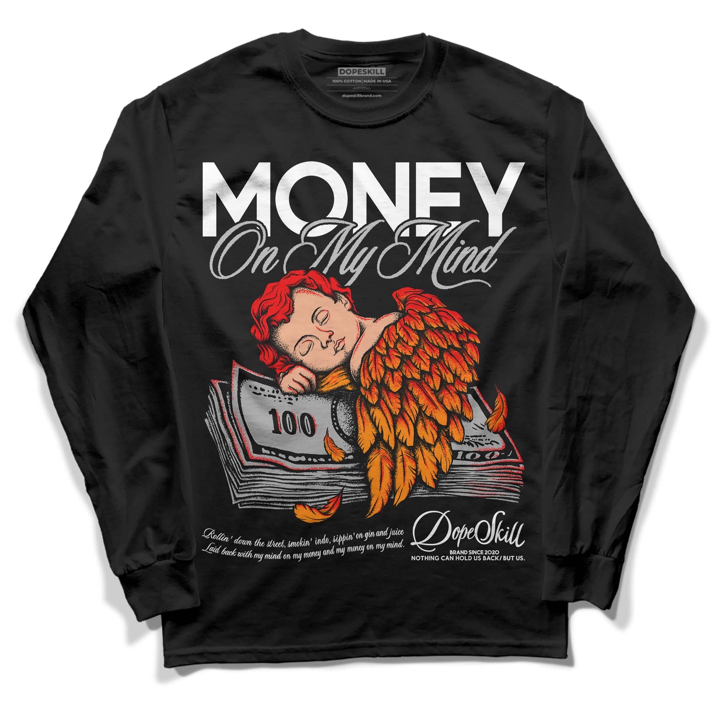 Dunk Low Panda White Black DopeSkill Long Sleeve T-Shirt MOMM Graphic