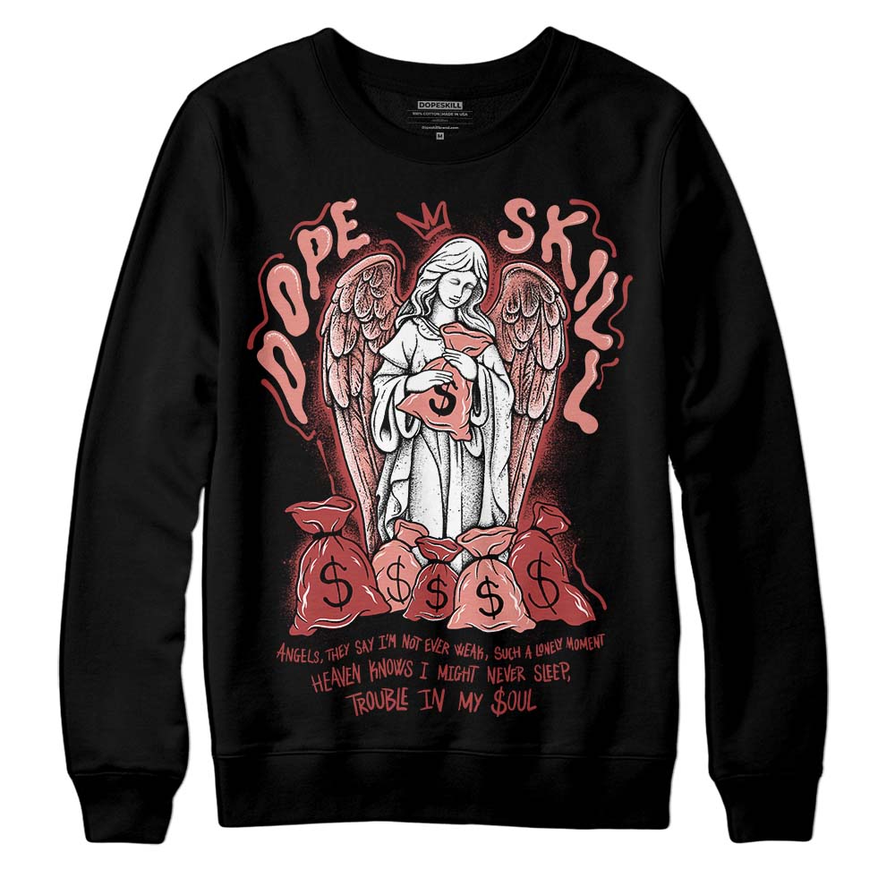 Dune Red 13s DopeSkill Sweatshirt Angels Graphic