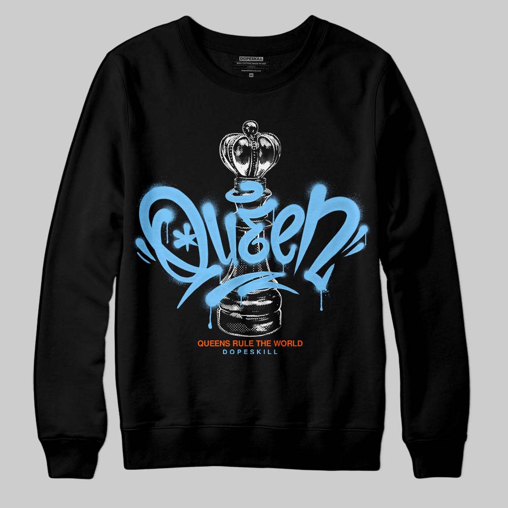 Dunk Low Futura University Blue DopeSkill Sweatshirt Queen Chess Graphic