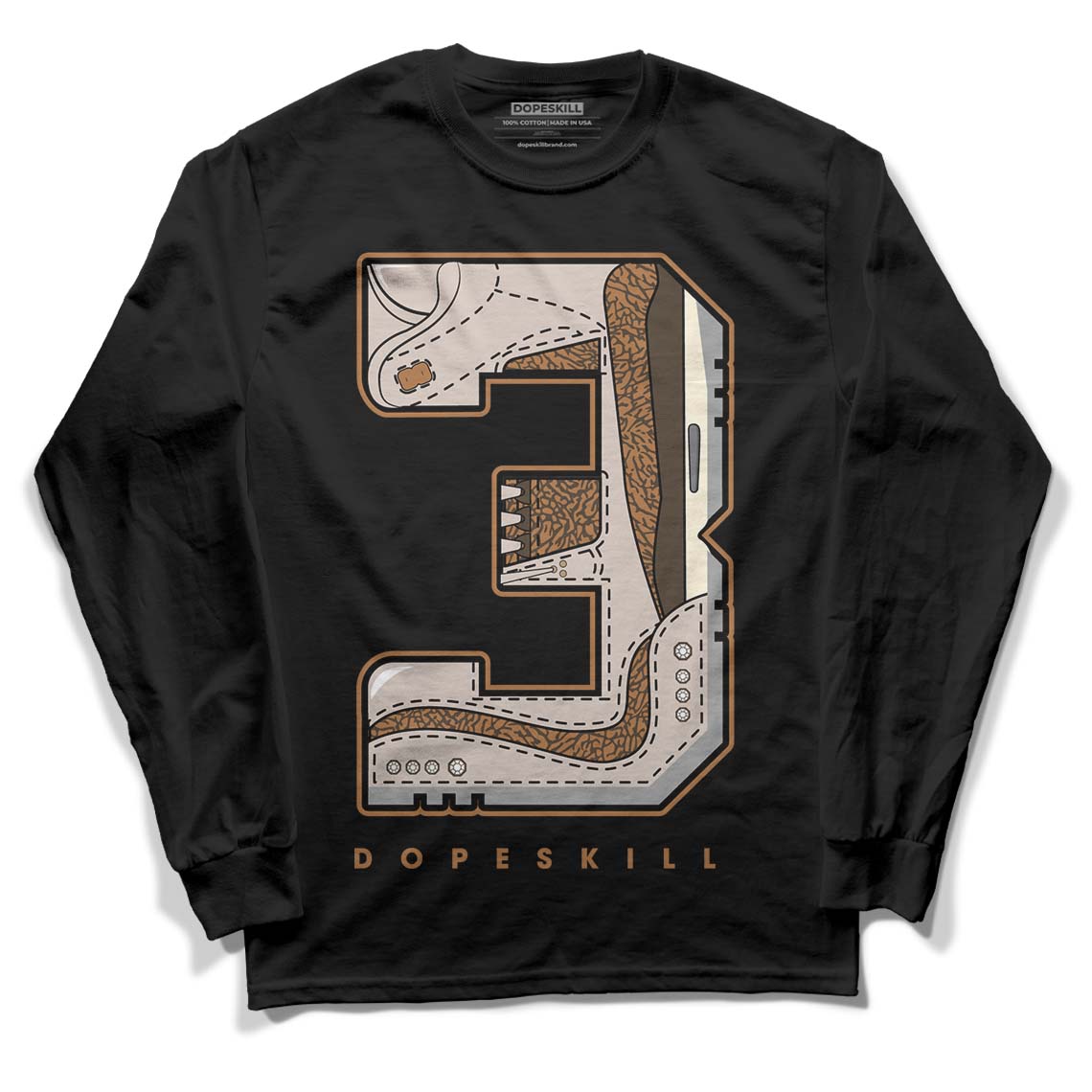 Palomino 3s DopeSkill Long Sleeve T-Shirt No.3 Graphic