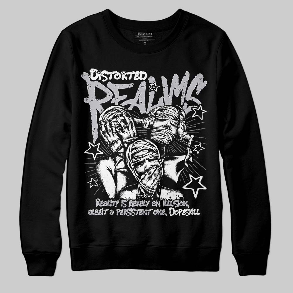 Grey Collection DopeSkill Sweatshirt Distorted Realms Graphic
