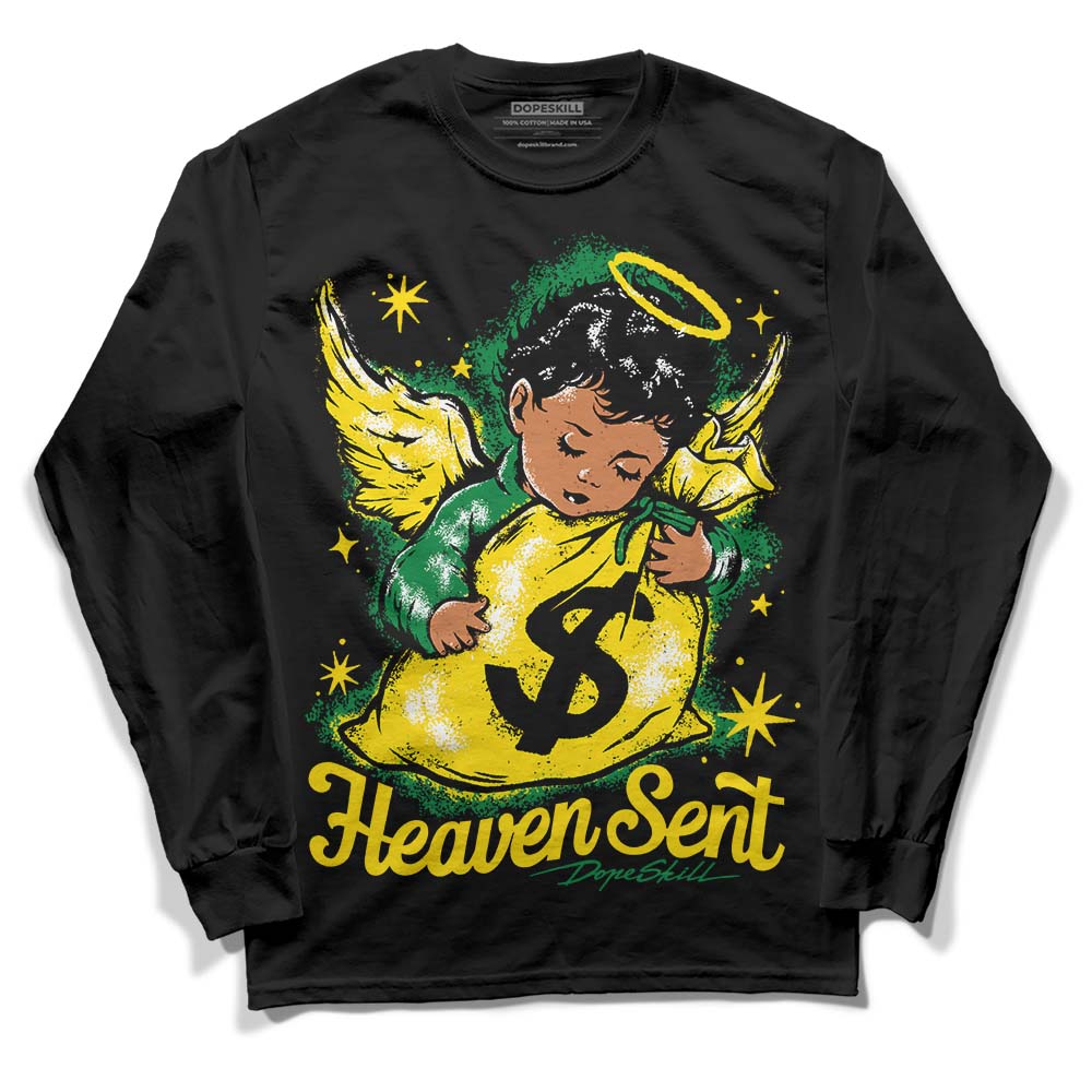 Dunk Reverse Brazil DopeSkill Long Sleeve T-Shirt Heaven Sent Graphic