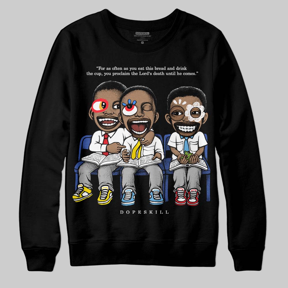 Dunk Panda White Black DopeSkill Sweatshirt First Sunday Graphic