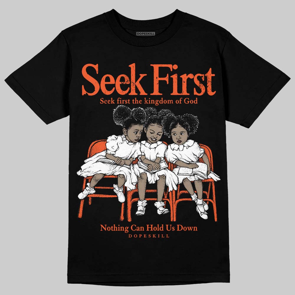 Orange Milk DopeSkill T-Shirt New Seek First Graphic