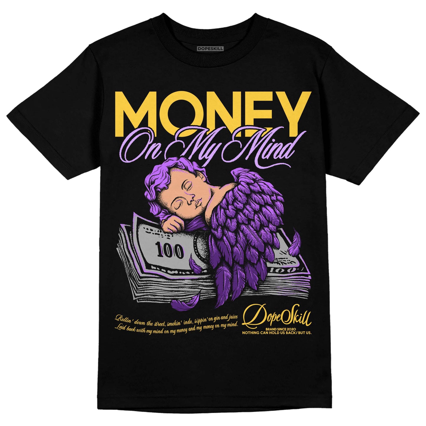 Field Purple 12s DopeSkill T-Shirt MOMM Graphic