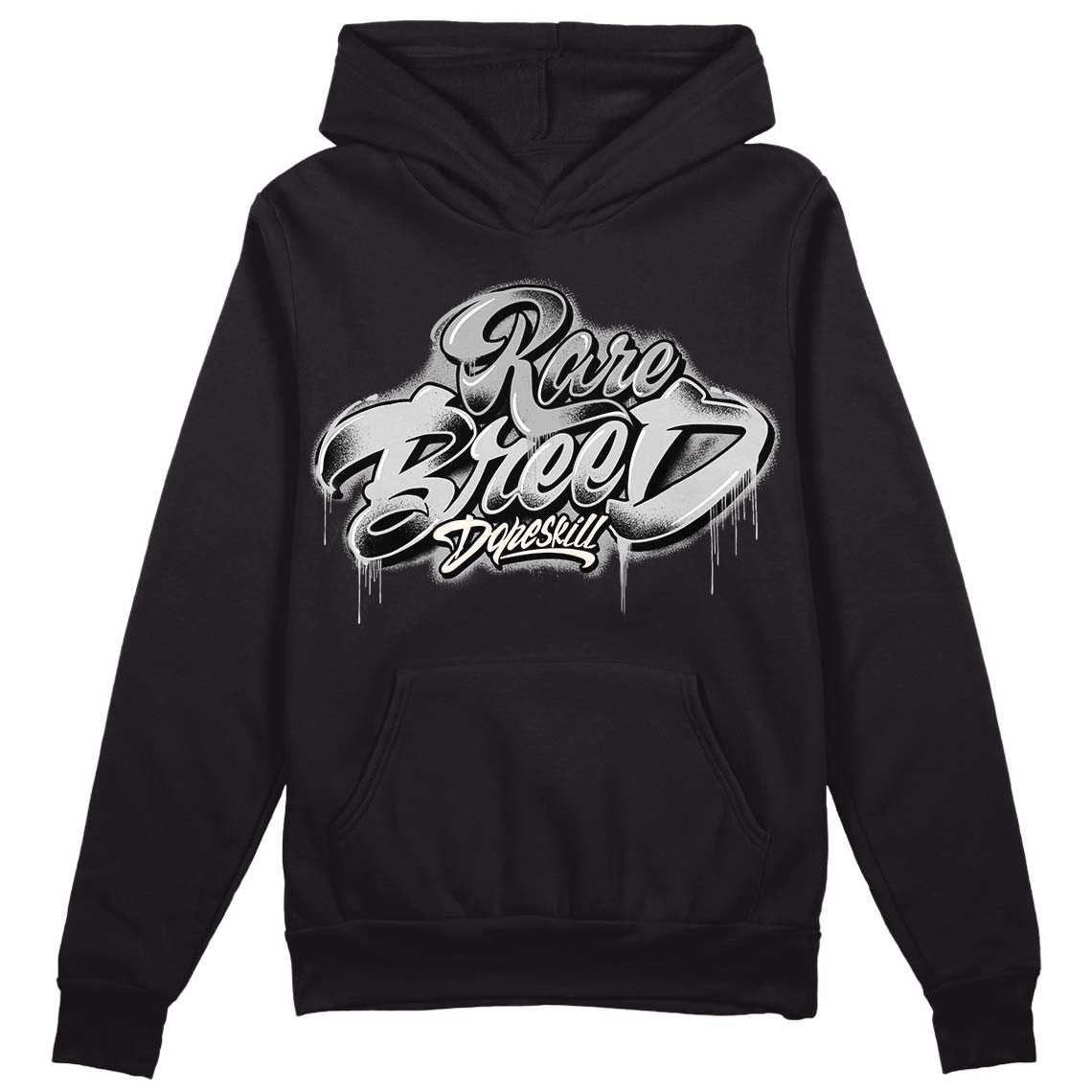 Off Noir 3s DopeSkill Hoodie Sweatshirt Rare Breed Type Graphic