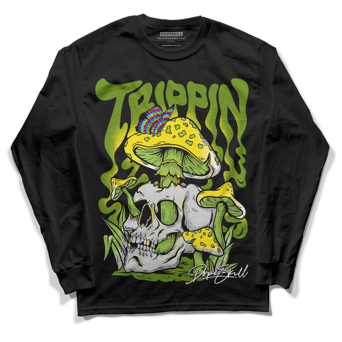 Dunk Low 'Chlorophyll' DopeSkill Long Sleeve T-Shirt Trippin Graphic