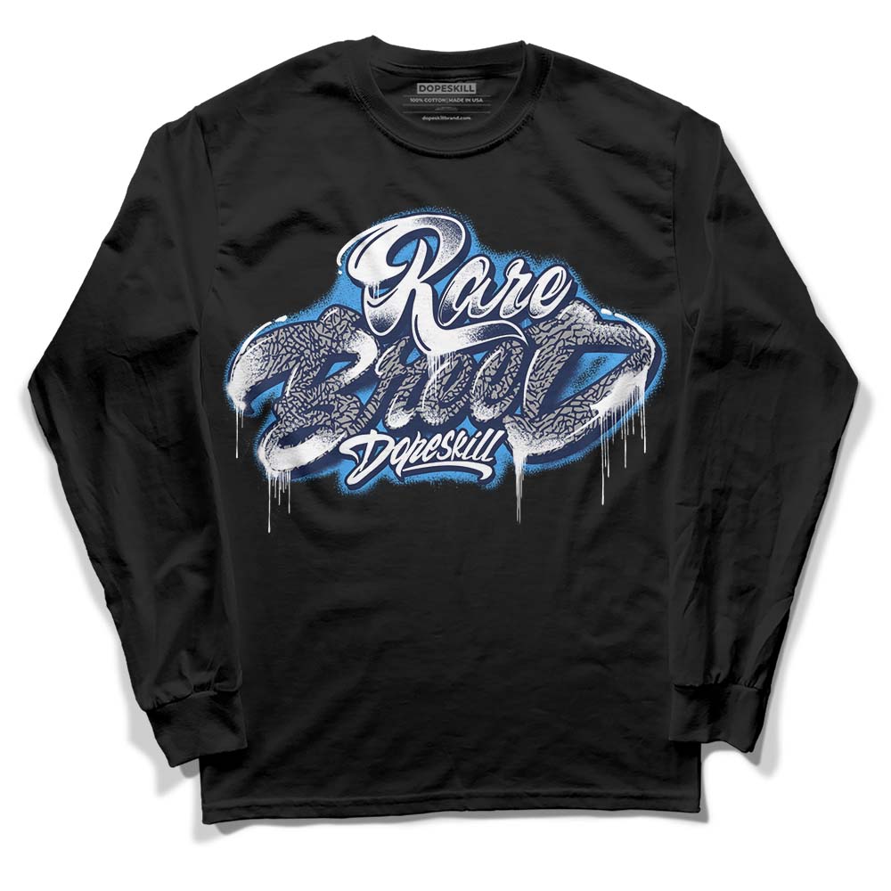 AJ Spizike White Obsidian DopeSkill Long Sleeve T-Shirt Rare Breed Type Graphic