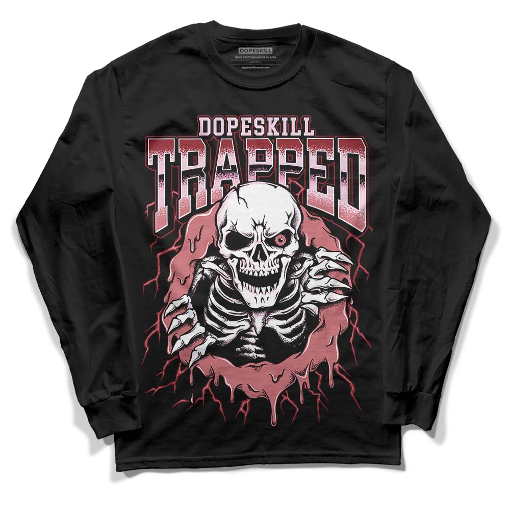 Valentine's Day Collection DopeSkill Long Sleeve T-Shirt Trapped Halloween Graphic