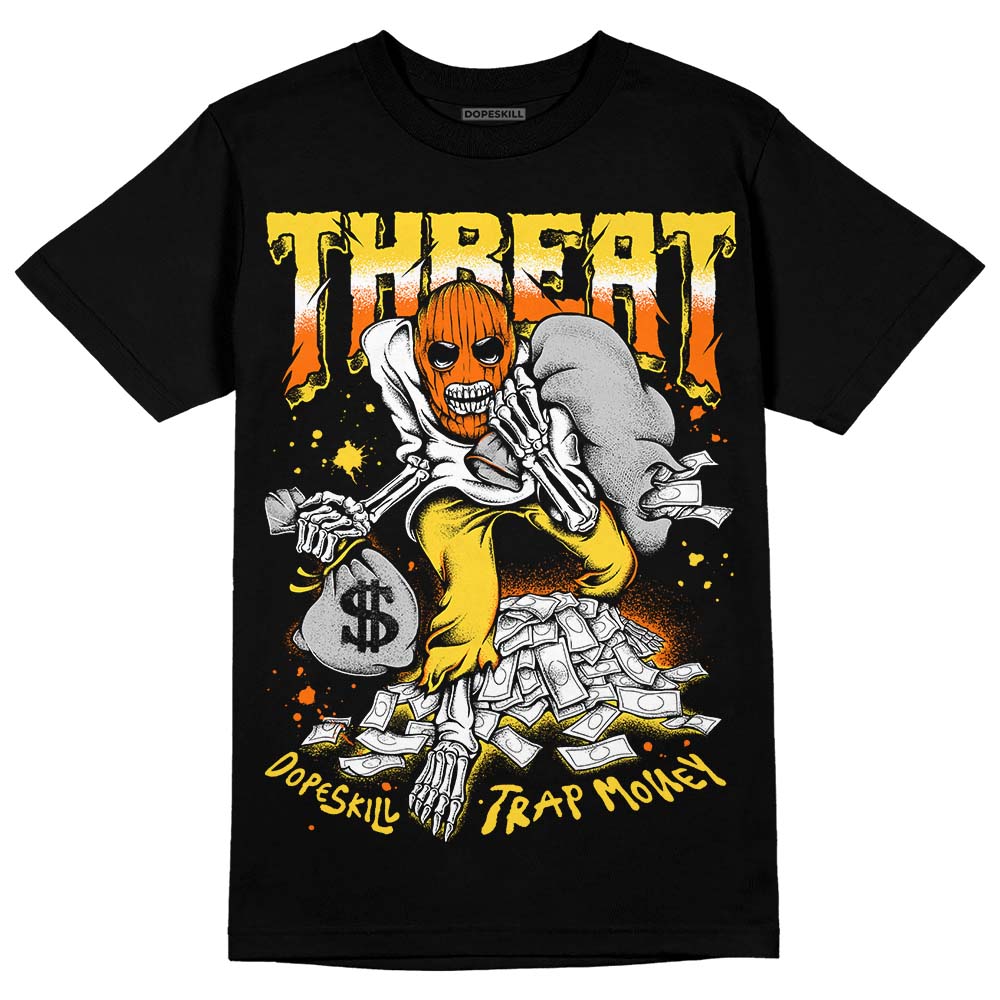 Black Tour Yellow AJ 4 Thunder DopeSkill Unisex T-Shirt Threat Graphic