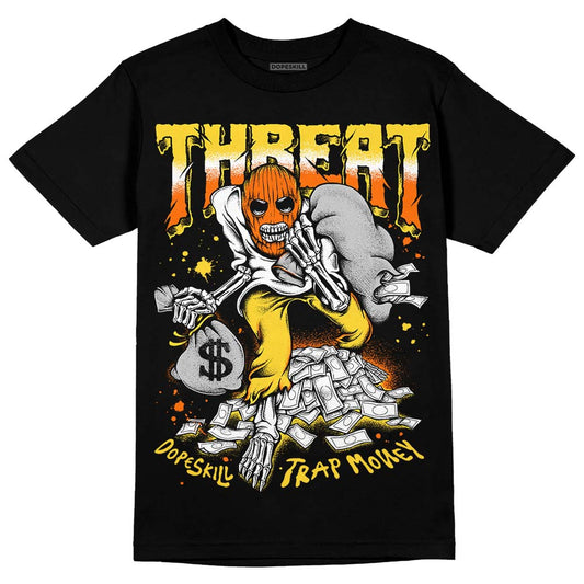 Black Tour Yellow AJ 4 Thunder DopeSkill Unisex T-Shirt Threat Graphic