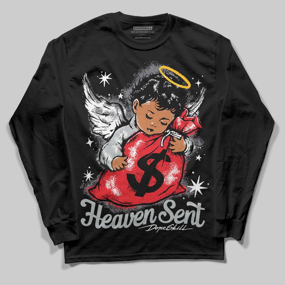 Fear 4s DopeSkill Long Sleeve T-Shirt Heaven Sent Graphic