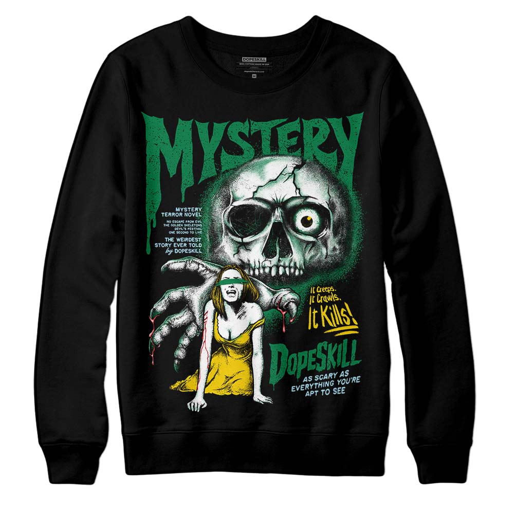 Lucky Green 5s DopeSkill Sweatshirt Mystery Ghostly Grasp Graphic
