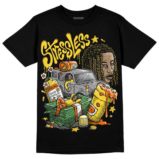 Black Tour Yellow AJ 4 Thunder DopeSkill Unisex T-Shirt Stressless Graphic