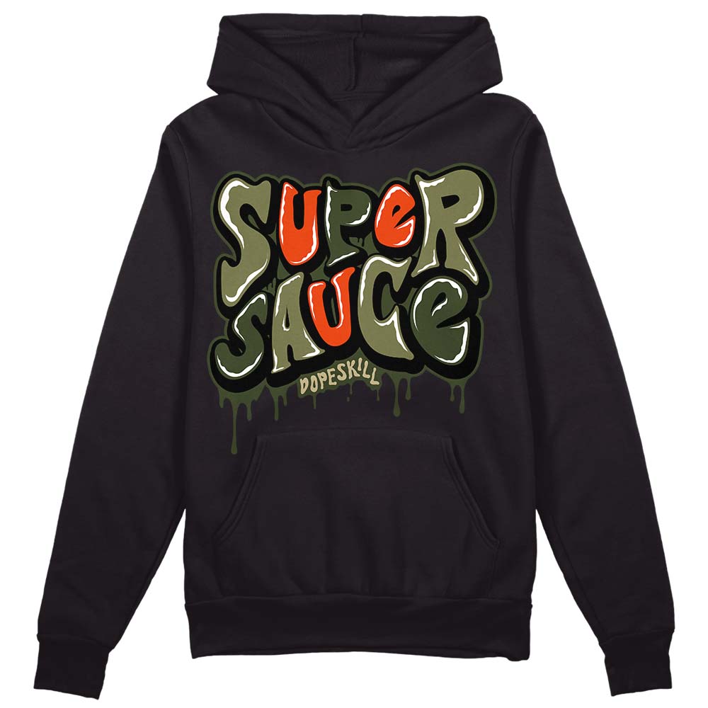 Olive Collection DopeSkill Hoodie Sweatshirt Super Sauce Graphic