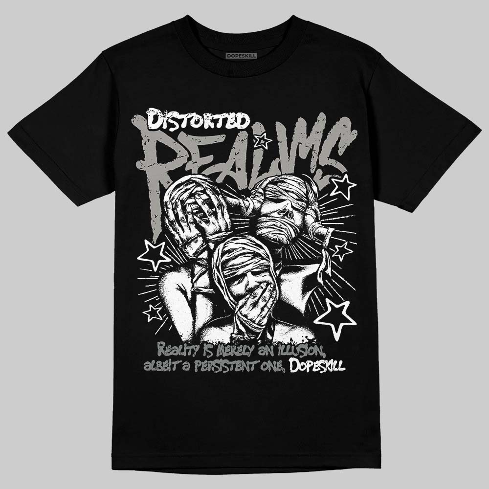 Cool Grey 9s DopeSkill T-Shirt Distorted Realms Graphic