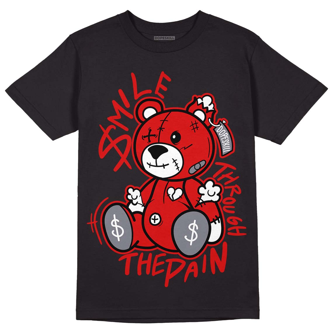 Gym Red 9s DopeSkill T-Shirt BEAN Graphic